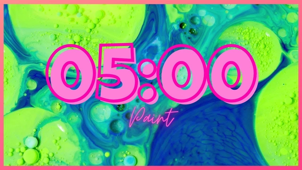 5 Minute Timer With Music For Classroom