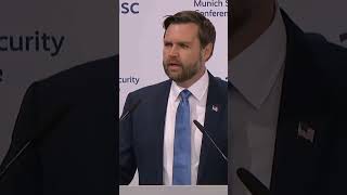 Vice President JD Vance Delivers Remarks at the MSC 2025 #shorts