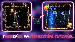 Free fire photo editing alight motion || Free fire Instagram trending photo editing || new editing