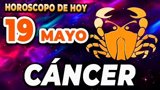😨𝐔𝐍 𝐆𝐈𝐑𝐎 𝐈𝐍𝐄𝐒𝐏𝐄𝐑𝐀𝐃𝐎 𝐃𝐄𝐋 𝐃𝐄𝐒𝐓𝐈𝐍𝐎😳 Cáncer♋Horoscopo de hoy cáncer 19 de Mayo 2024|MONHI VIDENTE