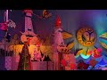 new 2023 it s a small world holiday lighting u0026 full ride at disneyland