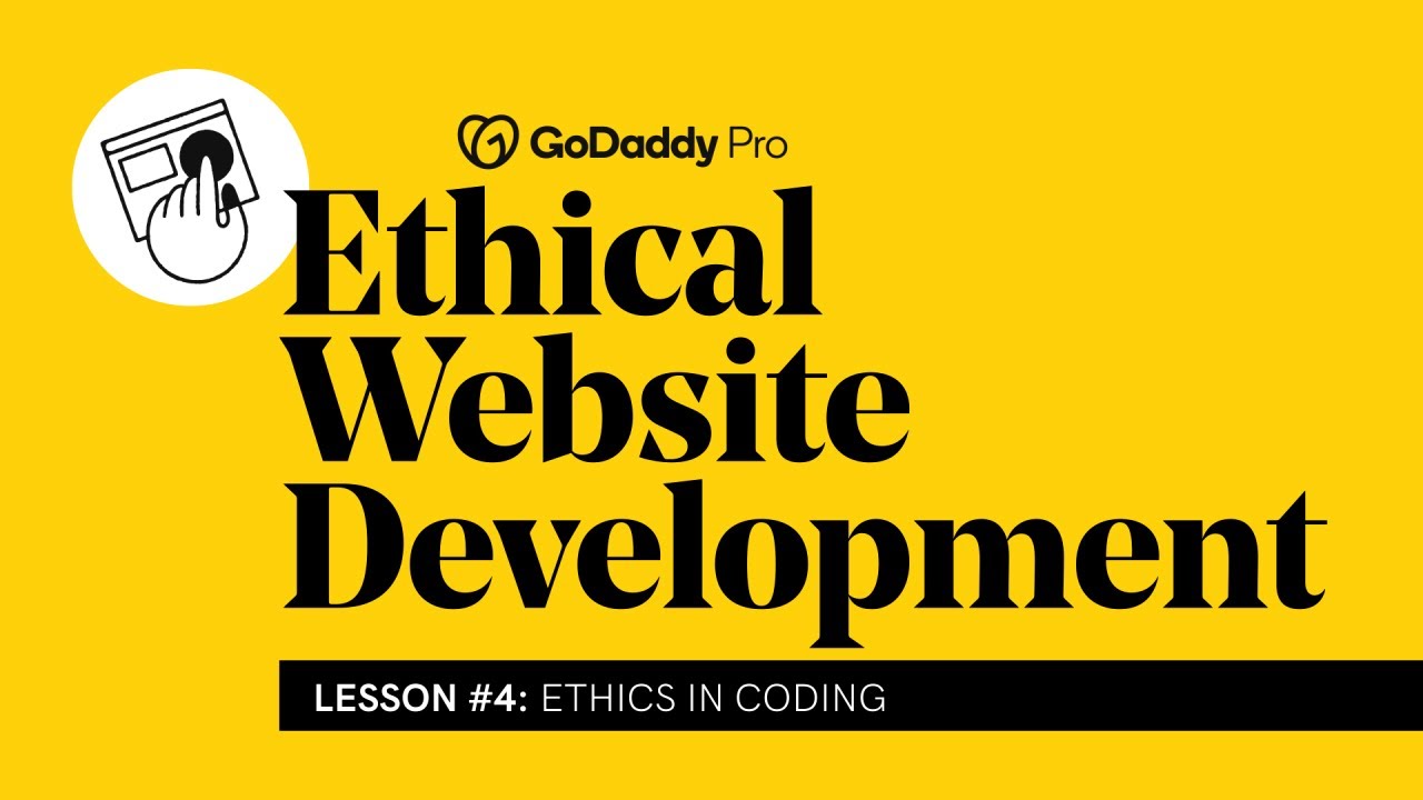 Lesson 4 Ethics In Coding Youtube