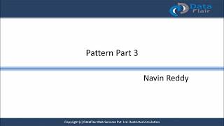 Java Pattern Part-3