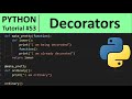 Python Tutorial #53 - Decorators in Python Programming for Beginners