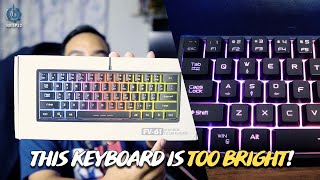 [ENG] THIS KEYBOARD IS TOO BRIGHT! (Forev FV61) | Review Ringkas EP22