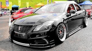 (HD)TOYOTA CROWN VIPCAR modified - Zeal CUP 2016 DRESS UP CAR SHOW in JAPAN