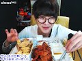 치즈스노윙 양념치킨 seasoned spicy chicken fried chicken chocoman korean mukbang eating show