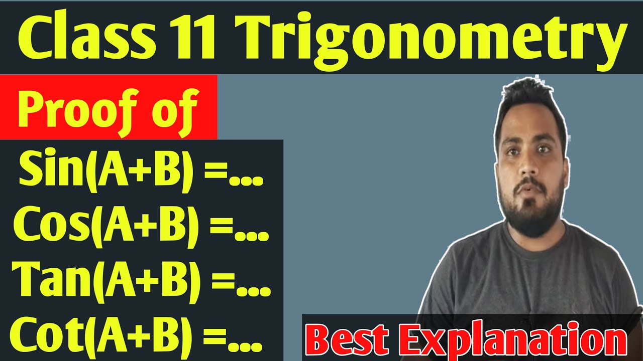 Class 11 Trigonometry | Proof Of Sin(A+B) - YouTube