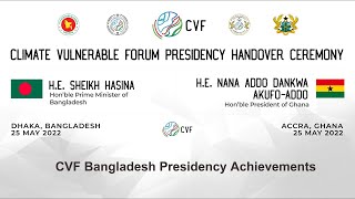 CVF Bangladesh Presidency Achievements