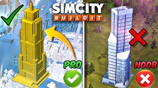 How To Build & Upgrade Residential Zones The Right Way | Simcity Buildit tips and tricks