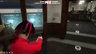 Police breach and take out the BBMC during a vault robbery | NoPixel GTA RP