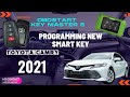 How to add new smartkey TOYOTA Camry 2021 with Key Master 5 machines