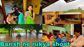 Barish Barish hoyi padi hai😍 | udaaryian bts | virsa vlogs