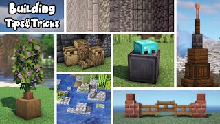 100+ Minecraft Building Tips and Tricks!