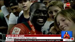 End of the game || Kenya rugby legend Collins Injera has called time on his career