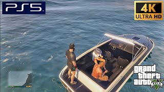 Grand Theft Auto V PS5 Free-roam gameplay #580 | 4K 60fps