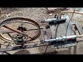 محرك بخارى باستخدام مساعدين الدراجة النارية .steam engine diy