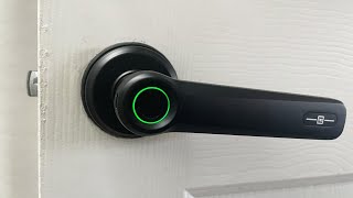 Geek L-B202 Smart 3-in-1 Fingerprint Door Lock With Mechanical Key & Auto-Lock Feature!