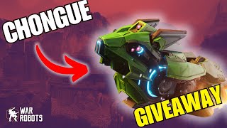 New Chongue Drone Giveaway War Robots #WarRobots