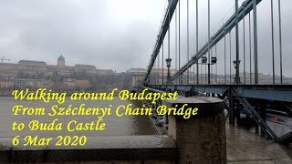 Будапешт. Walking around Budapest. From Széchenyi Chain Bridge to Buda Castle. ORANGE ua