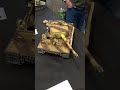 rc tank fires live spectacular shooting exercises in leipzig