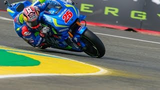 2016 French GP - Suzuki in action