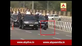 spg officers escorting pm modi on delhi meerut expressway