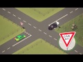 Giving way at intersections - Chinese (Mandarin)