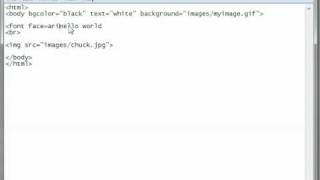 HTML Tutorial 07 - Body Tag