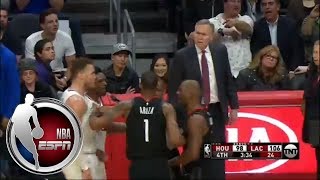 Blake Griffin and Chris Paul get chippy in CP3's return to Los Angeles | ESPN