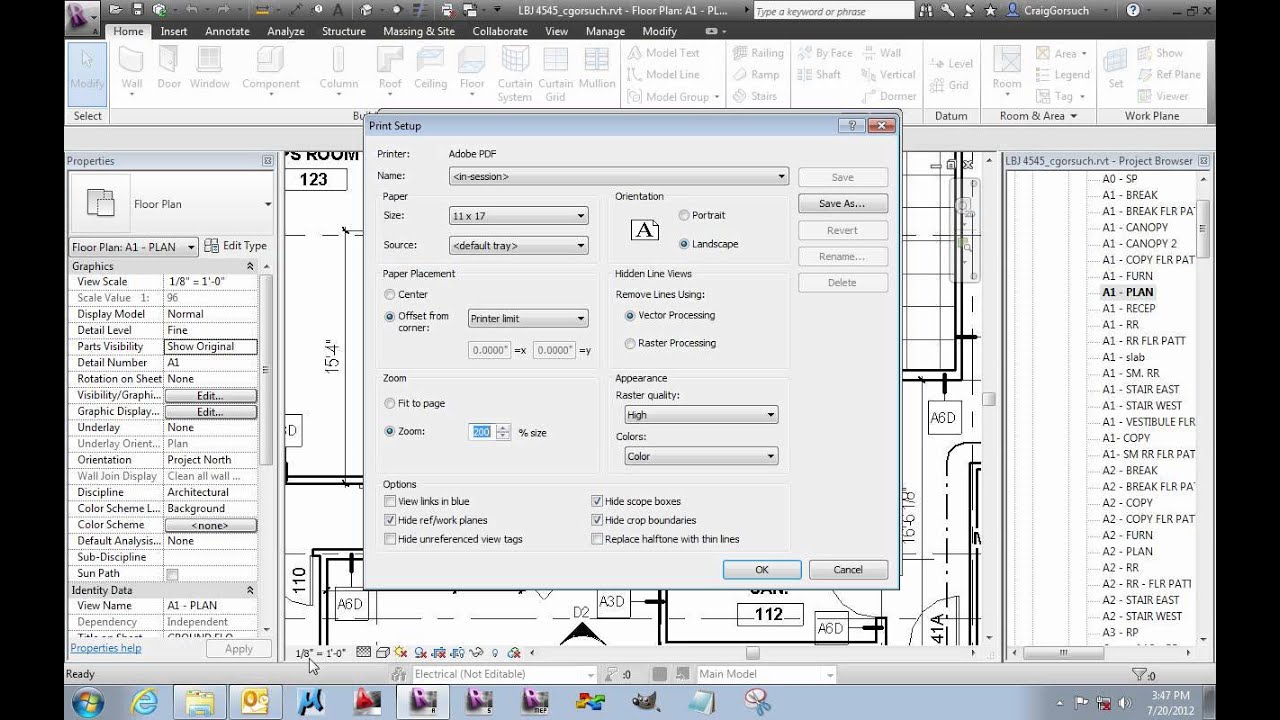 Revit Print To Scale Flowtyred
