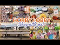 HOBBY LOBBY SHOP WITH ME SUMMER DECOR 4TH OF JULY DECOR HOME DECORATIONS FURNITURE STORE WALKTHROUGH