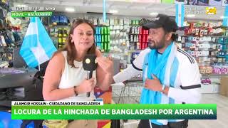 Locura de la hinchada de Bangladesh por Argentina | HNT con Nacho Goano