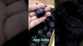 Dates Ajwa Variety 😍😍 #shorts #shortsfruits #datesfruit #ajwa #ajwakhajoor #saudiarabia