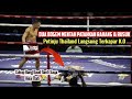 Bogem Mentah Petinju Indonesia Di Rahang & Rusuk TKO Sadis Petinju Thailand 🥊