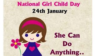 National Girl Child Day Status|National Girl Child Day Whatsapp Status|National Girl Child Day 2023