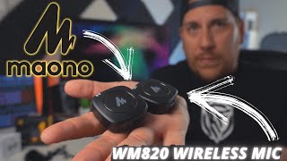 Maono WM820 - Wireless Mic Under $65