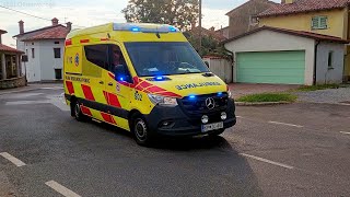 EMS Ambulance Sežana, Nova Gorica, Coastal Prehospital Unit, Istria Rescue Service - responding