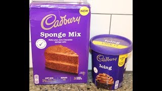 Cadbury Sponge Mix \u0026 Cadbury Icing Review