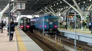 【4K】「ありがとう413系」(回送) 6両編成　富山駅発車