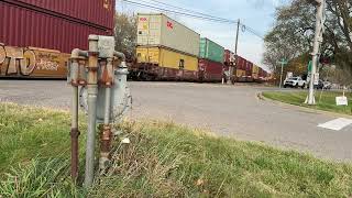 CN L508 with a newly painted CN SD70MAC