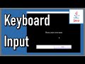 JTextField - Getting Keyboard Input - Java Extra 6