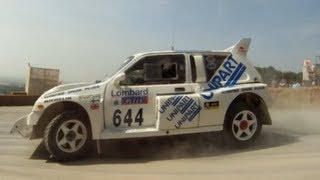 The flying Group B Metro 6R4 at Goodwood