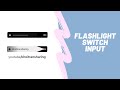 Flashlight Switch Input Using HTML CSS JavaScript | Khoi Tran Sharing