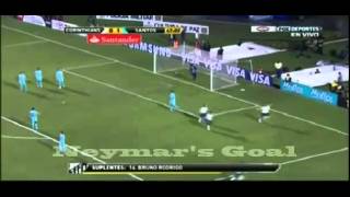 Corinthians vs Santos 1-1 Copa Libertadores 2012 [golazo de Neymar]