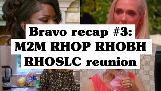 Bravo weekly recap #3: RHOP Married to Medicine RHOBH RHOSLC reunion