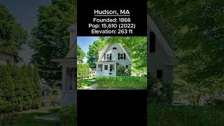 Random US Towns: Hudson, MA #shorts