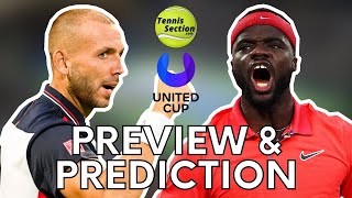 Frances Tiafoe vs Dan Evans - Match Preview & Prediction - 2023 United Cup