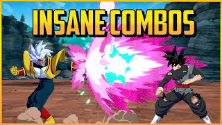 DBFZR ▰ Ridiculous Combos & ReJumps From OD Players【Dragon  Ball FighterZ】