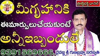 MUST DO CHANGES TO YOUR HOUSE AFTER 40 YEARS...||40సం.రాలకుఇలాంటి మార్పులనుగృహానికిచేయాలి...